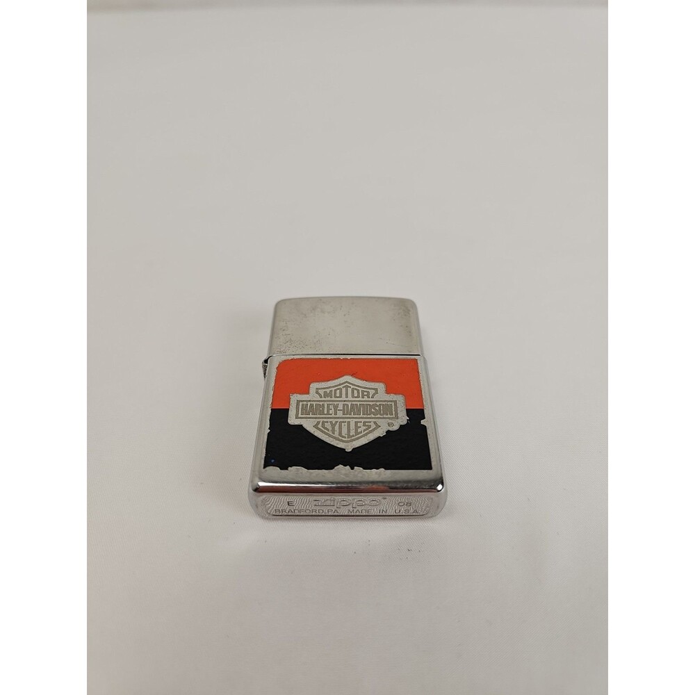 2003 Zippo Harley-Davidson Bar & Shield Chrome Lighter USA